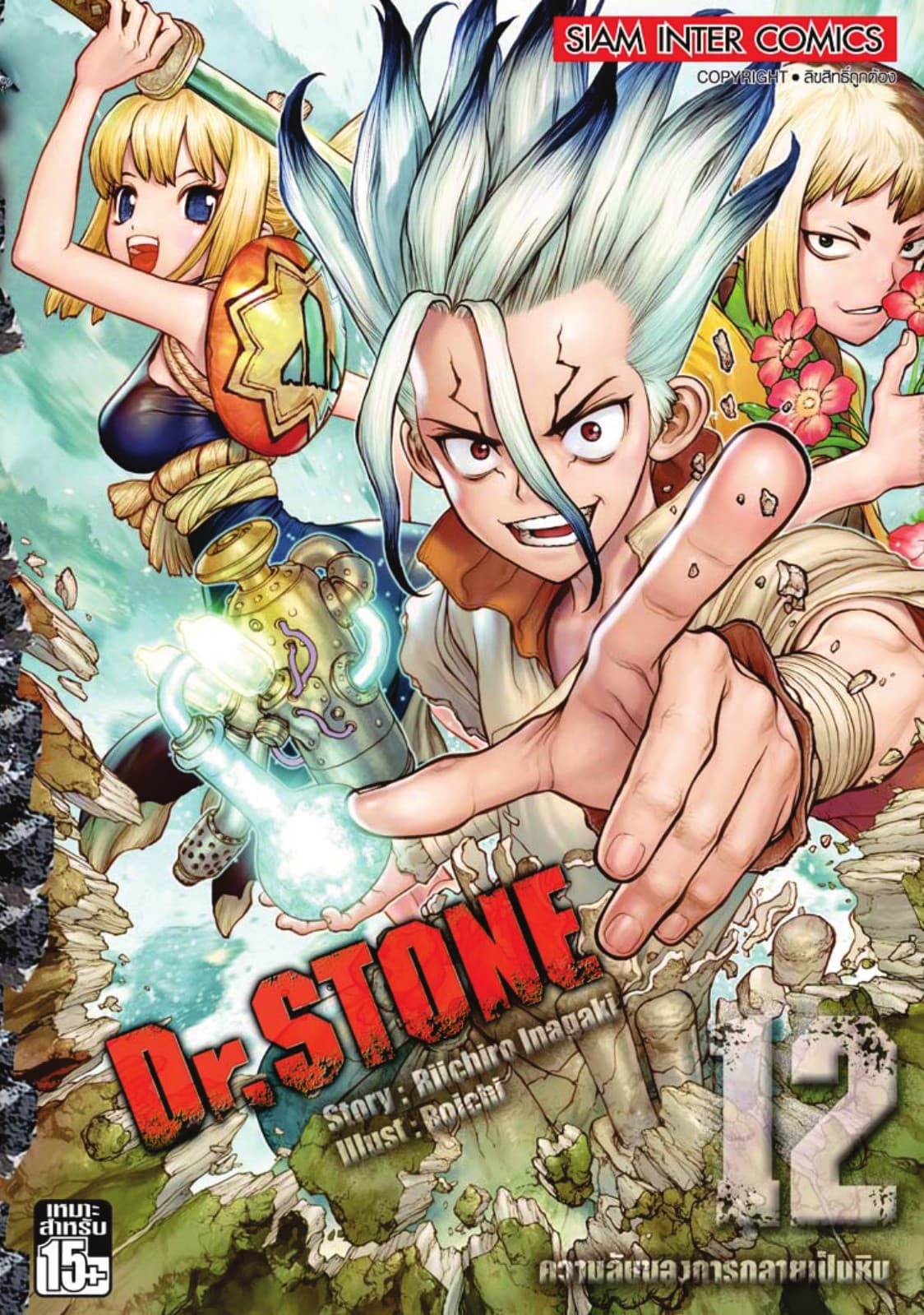 DR.STONE เล่ม 12 - ความลับของการกลายเป็นหิน