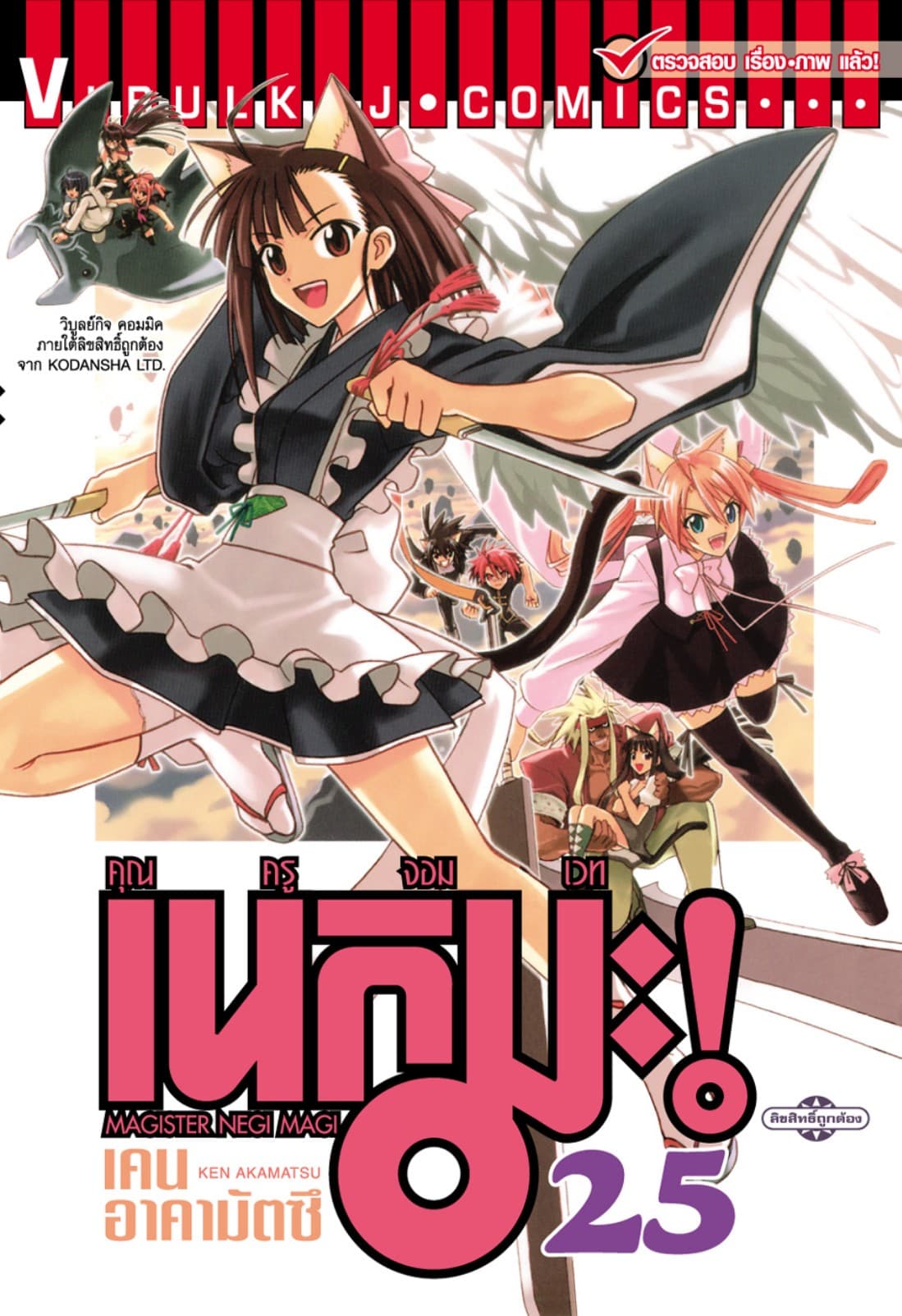 คุณครูจอมเวท เนกิมะ เล่ม 25
