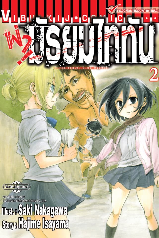 ผ่ามัธยมไททัน เล่ม 2