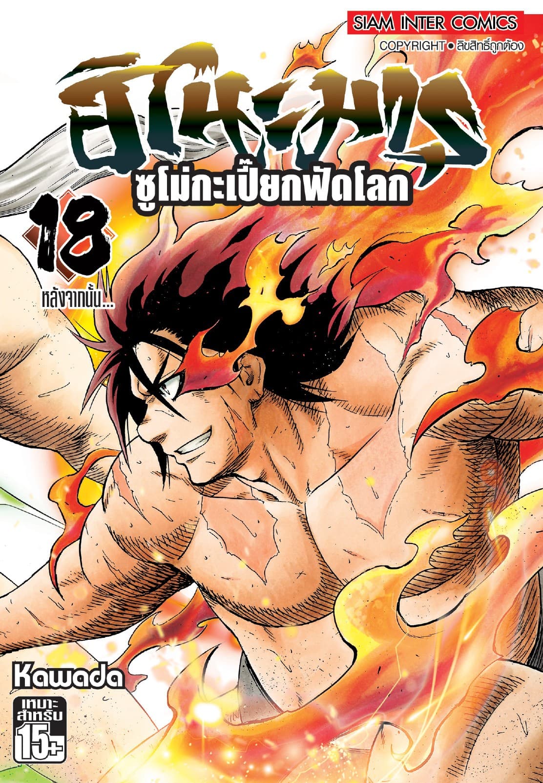 ฮิโนะมารุ ซูโม่กะเปี๊ยกฟัดโลก เล่ม 18