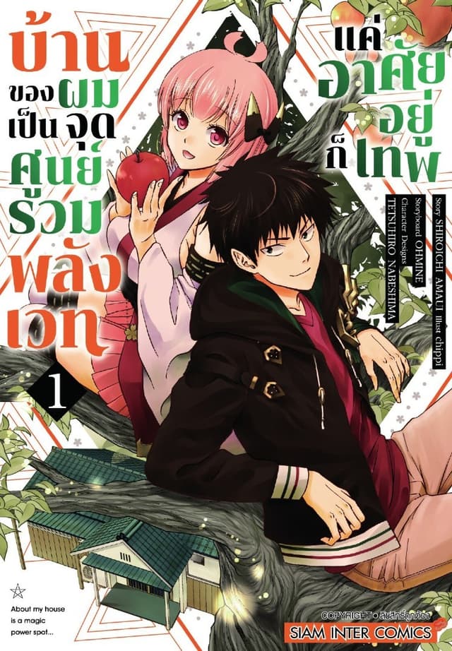 [ยกชุด] บ้านของผมเป็นจุดศูนย์รวมพลังเวท แค่อาศัยอยู่ก็เทพ เล่ม 01-10