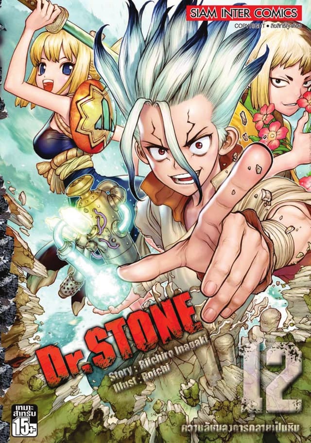 DR.STONE เล่ม 12 - ความลับของการกลายเป็นหิน