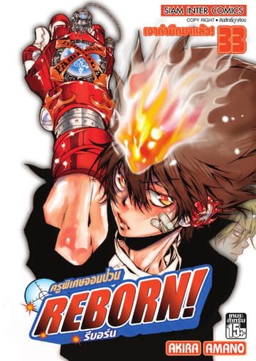 ครูพิเศษจอมป่วน Reborn! รีบอร์น เล่ม 33