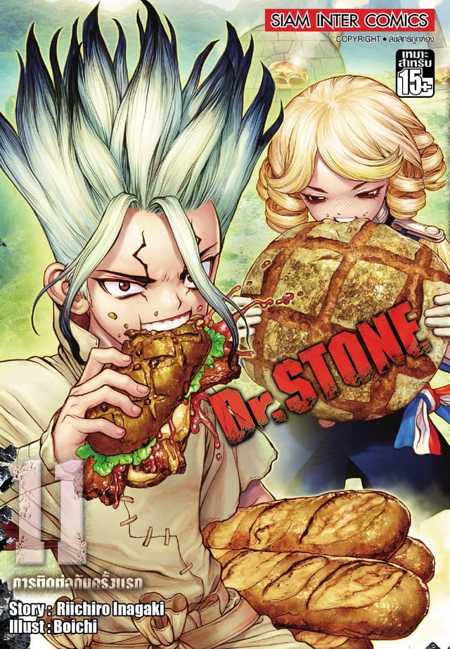 DR.STONE เล่ม 11 - การติดต่อกันครั้งแรก